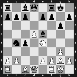 1953 Hastings ch-BCF – Round 1 – Harris Mateu, Gido – 0-1 – Yanofsky, Daniel Abraham – G7