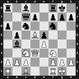 1953 Hastings ch-BCF – Round 1 – Wade, Robert G – 1-0 – Mardle, Denis – G9