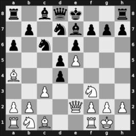 1953 Hastings ch-BCF – Round 1 – Fazekas, Stephan – 0-1 – Newman Caceres, Reynaldo Adolfo – G11