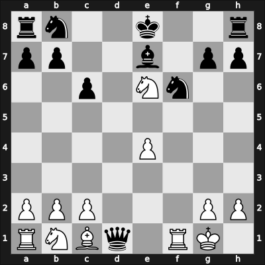 1953 Hastings ch-BCF – Round 1 – Milner Barry, Philip – 1-0 – Golombek, Harry – G13