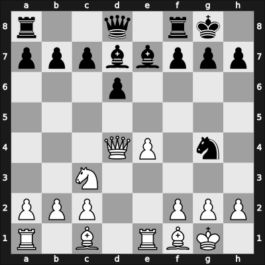 1953 Hastings ch-BCF – Round 2 – Horne, Dennis Morton – 1/2-1/2 – Wade, Robert G – G23