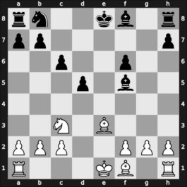 1953 Hastings ch-BCF – Round 2 – Tylor, Theodore Henry – 0-1 – Milner Barry, Philip – G26