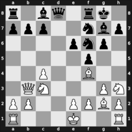 1953 Hastings ch-BCF – Round 4 – Boxall, Ronald Frank – 1-0 – Fazekas, Stephan – G37