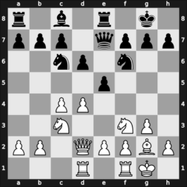 1953 Hastings ch-BCF – Round 6 – Golombek, Harry – 1-0 – Pollitt, James D – G53