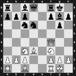 1953 Hastings ch-BCF – Round 6 – Yanofsky, Daniel Abraham – 1-0 – Milner Barry, Philip – G57