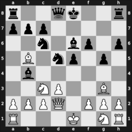 1953 Hastings ch-BCF – Round 7 – Fazekas, Stephan – 1-0 – Horne, Dennis Morton – G66