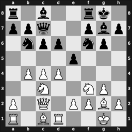 1953 Hastings ch-BCF – Round 10 – Tylor, Theodore Henry – 1/2-1/2 – Woolverton, Harry Ivor – G94