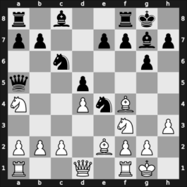 1953 Hastings5354 – Round 8 – Tartakower, Savielly – 0-1 – Teschner, Rudolf – G34