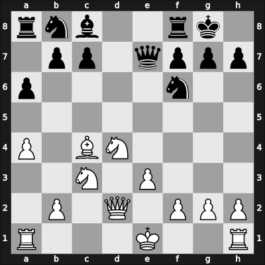 1953 Hoogovens – Round 1 – Bouwmeester, Hans – 1/2-1/2 – Van Scheltinga, Theo – G1