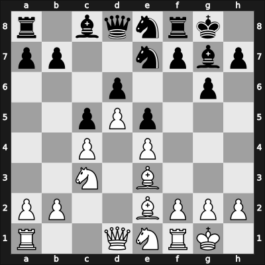 1953 Hoogovens – Round 4 – Van Scheltinga, Theo – 1/2-1/2 – Euwe, Max – G26