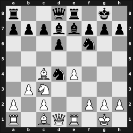 1953 Hoogovens – Round 5 – Donner, Jan-Hein – 1/2-1/2 – Toran Albero, Roman – G34