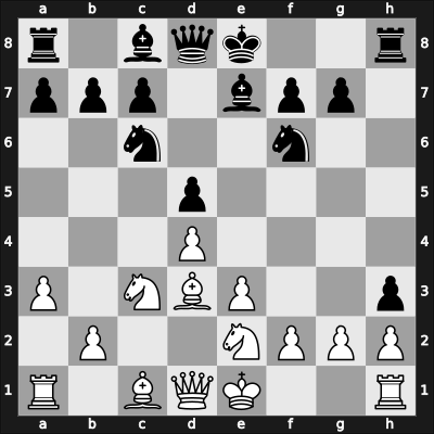 1953 Hoogovens – Round 6 – Van Scheltinga, Theo – 1/2-1/2 – O'Kelly de Galway, Alberic – G35