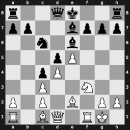 1953 Hoogovens – Round 7 – Heidenfeld, Wolfgang – 0-1 – Cortlever, Nico – G43