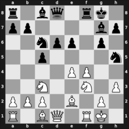 1953 Hoogovens – Round 8 – Trott, A H – 1-0 – Bouwmeester, Hans – G47