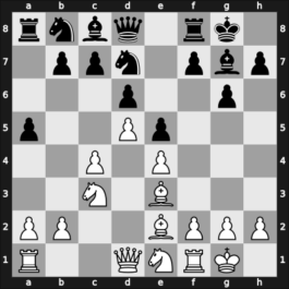 1953 Hoogovens – Round 9 – Van Scheltinga, Theo – 1-0 – Heidenfeld, Wolfgang – G48
