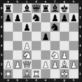 1953 JUG Ch – Round 11 – Udovcic, Mijo – 0-1 – Djurasevic, Bozidar – G12