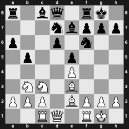 1953 JUG Ch – Round 16 – Djurasevic, Bozidar – 1/2-1/2 – Milic, Borislav – G14