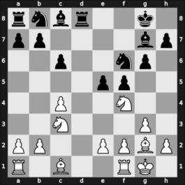 1953 Kbenhavnsmesterskabet – Round 4 – Nielsen, Hartvig – 0-1 – Blom, Kaj – G6