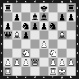 1953 Mar del Plata – Round 1 – Jauregui, Carlos – 1/2-1/2 – Rossetto, Hector – G1