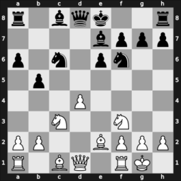 1953 Mar del Plata – Round 1 – Burgalat, Francisco J – 0-1 – Guimard, Carlos E – G10