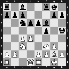 1953 Mar del Plata – Round 1 – Wexler, Bernardo – 1/2-1/2 – Ojanen, Kaarle S – G14