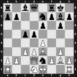 1953 Mar del Plata – Round 1 – Maderna, Carlos – 1/2-1/2 – Ojanen, Kaarle S – G30