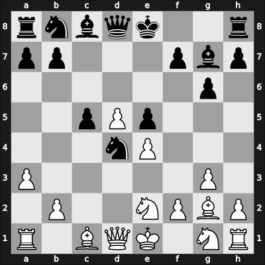 1953 Mar del Plata – Round 4 – Maderna, Carlos – 1/2-1/2 – Najdorf, Miguel – G59