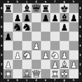 1953 Mar del Plata – Round 4 – Cuellar Gacharna, Miguel – 1/2-1/2 – Bolbochan, J. – G60