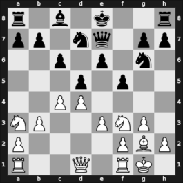 1953 Mar del Plata – Round 5 – Wexler, Bernardo – 1/2-1/2 – Steiner, Heinrich Jun. – G64