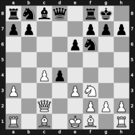 1953 Mar del Plata – Round 6 – Ojanen, Kaarle S – 0-1 – Trifunovic, Petar – G74