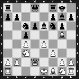 1953 Mar del Plata – Round 6 – Steiner, Heinrich Jun. – 0-1 – Bolbochan, J. – G78