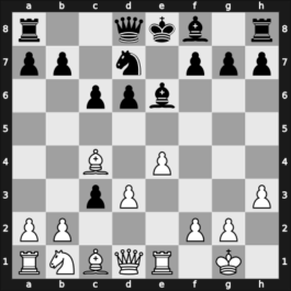 1953 Mar del Plata – Round 9 – Eliskases, Erich – 1-0 – Burgalat, Francisco J – G101