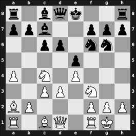 1953 Mar del Plata – Round 9 – Shocron, Ruben – 0-1 – Cuellar Gacharna, Miguel – G104