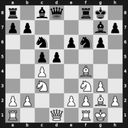 1953 Mar del Plata – Round 12 – Bolbochan, J. – 1-0 – Medina-Garcia, Antonio – G125