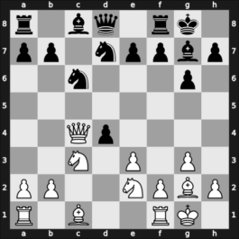 1953 Mar del Plata – Round 12 – Steiner, Heinrich Jun. – 1/2-1/2 – Trifunovic, Petar – G126