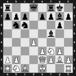 1953 Mar del Plata – Round 12 – Burgalat, Francisco J – 0-1 – Pilnik, Herman – G129