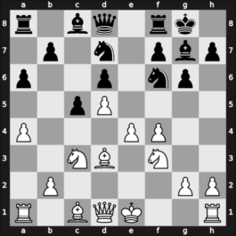 1953 Mar del Plata – Round 13 – Carvalho Da Costa, Fabiano – 1/2-1/2 – Bolbochan, J. – G135