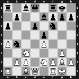 1953 Mar del Plata – Round 18 – Eliskases, Erich – 0-1 – Pilnik, Herman – G177