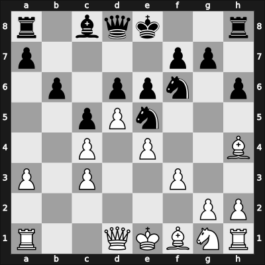 1953 Milan 2nd – Round 5 – Ferrantes, Giovanni – 0-1 – Santasiere, Anthony – G15
