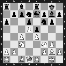 1953 Mitropa Cup – Round 4 – Gruenfeld, Ernst – 1/2-1/2 – Djurasevic, Bozidar – G19