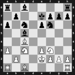 1953 Mitropa Cup – Round 5 – Trifunovic, Petar – 1/2-1/2 – Unzicker, Wolfgang – G26