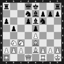 1953 Montreal Ch – Round 2 – Garelick, A. – 0-1 – Zalys, Ignas – G2