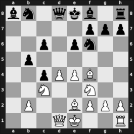 1953 Moscow Ch Moscow RUS – Round ? – Bronstein, David I – 1/2-1/2 – Simagin, Vladimir – G2