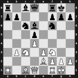1953 Moscow Ch Moscow RUS – Round ? – Simagin, Vladimir – 1/2-1/2 – Baranov, Valentin – G4