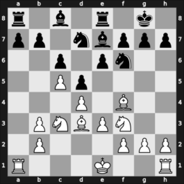 1953 NRW Ch – Round 5 – Lachmann, Hans G – 1-0 – Meyer, Heinrich – G14