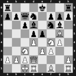 1953 Opatija – Round 1 – Fuderer, Andrija – 1-0 – Golombek, Harry – G3