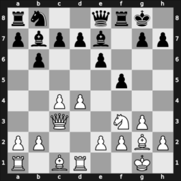 1953 Opatija – Round 5 – Pirc, Vasja – 1/2-1/2 – Vidmar Milan – G38