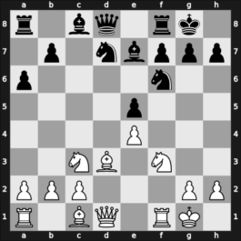 1953 Opatija – Round 5 – Ivkov, Borislav – 1/2-1/2 – Bertok, Mario Jr. – G40
