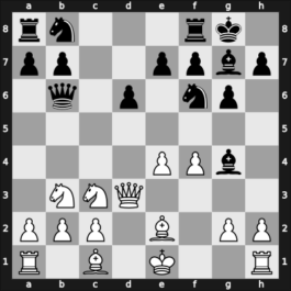 1953 Opatija – Round 5 – Matanovic, Aleksandar – 1-0 – Udovcic, Mijo – G41