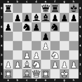 1953 Opatija – Round 6 – Matanovic, Aleksandar – 1-0 – Nikolac, Juraj – G48